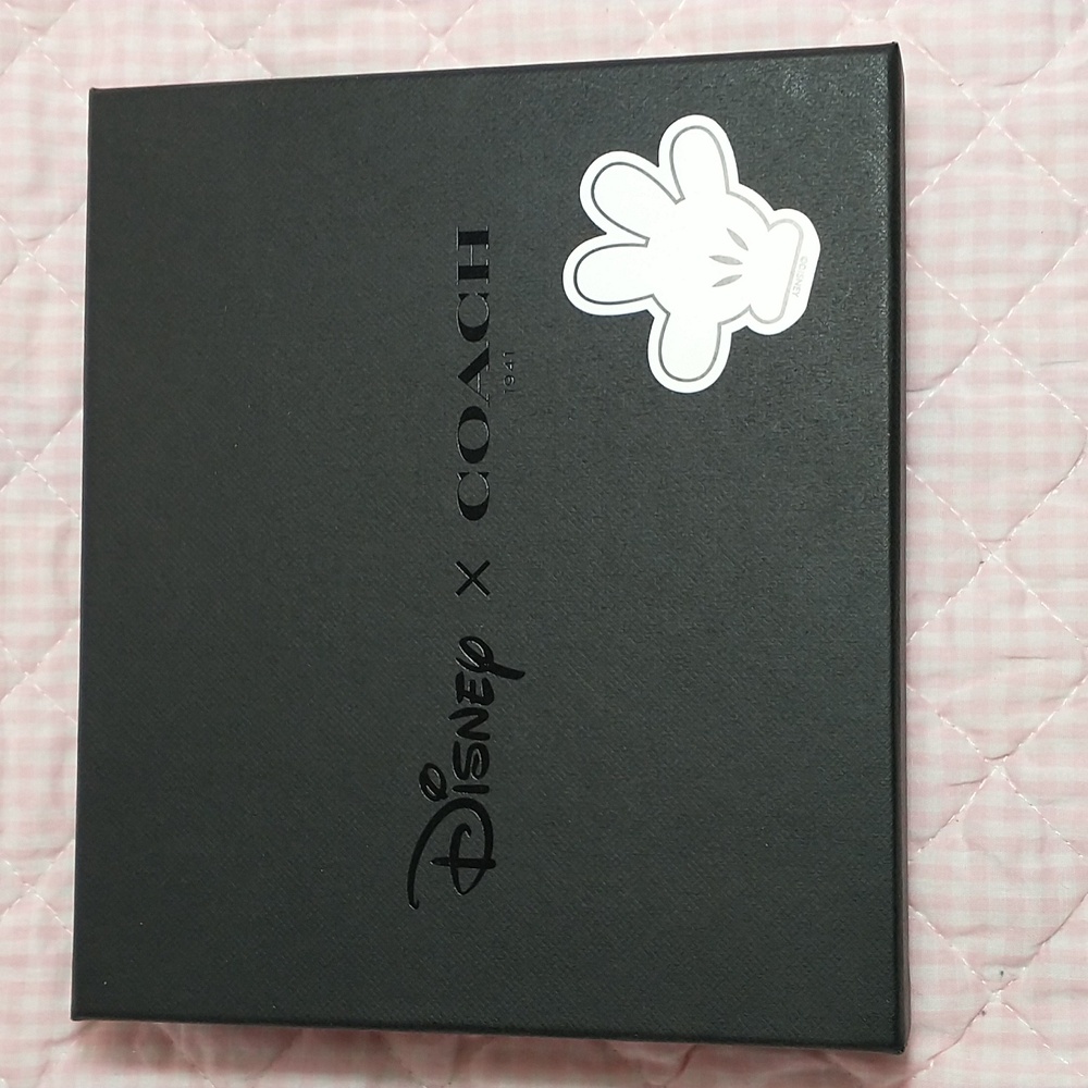 Disney x Coach Mickey Mouse Keychain / Bag Charm Set + Matching Stickers - Picture 8 of 10